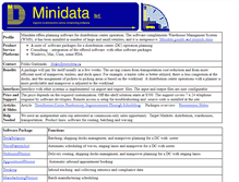 Tablet Screenshot of minidata.ca